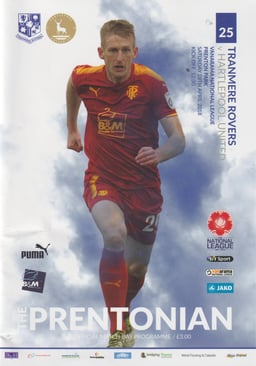 Tranmere Rovers v Hartlepool United Match Programme 2018-04-28